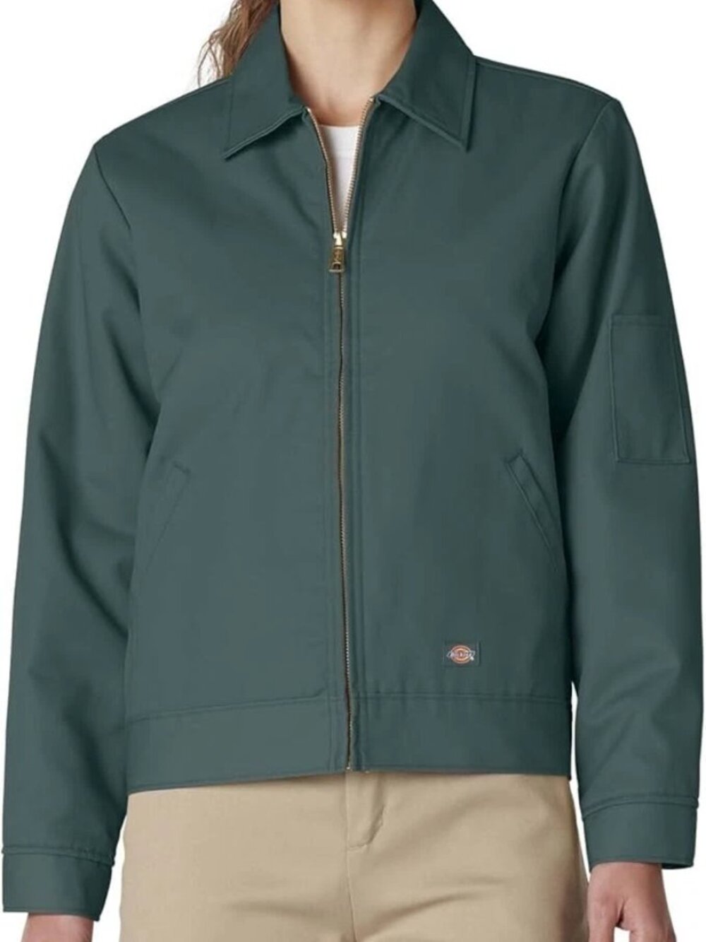 Dickies Insulated Eisenhower Jacket Water Resistant Womens XS Lincoln Green NWT
